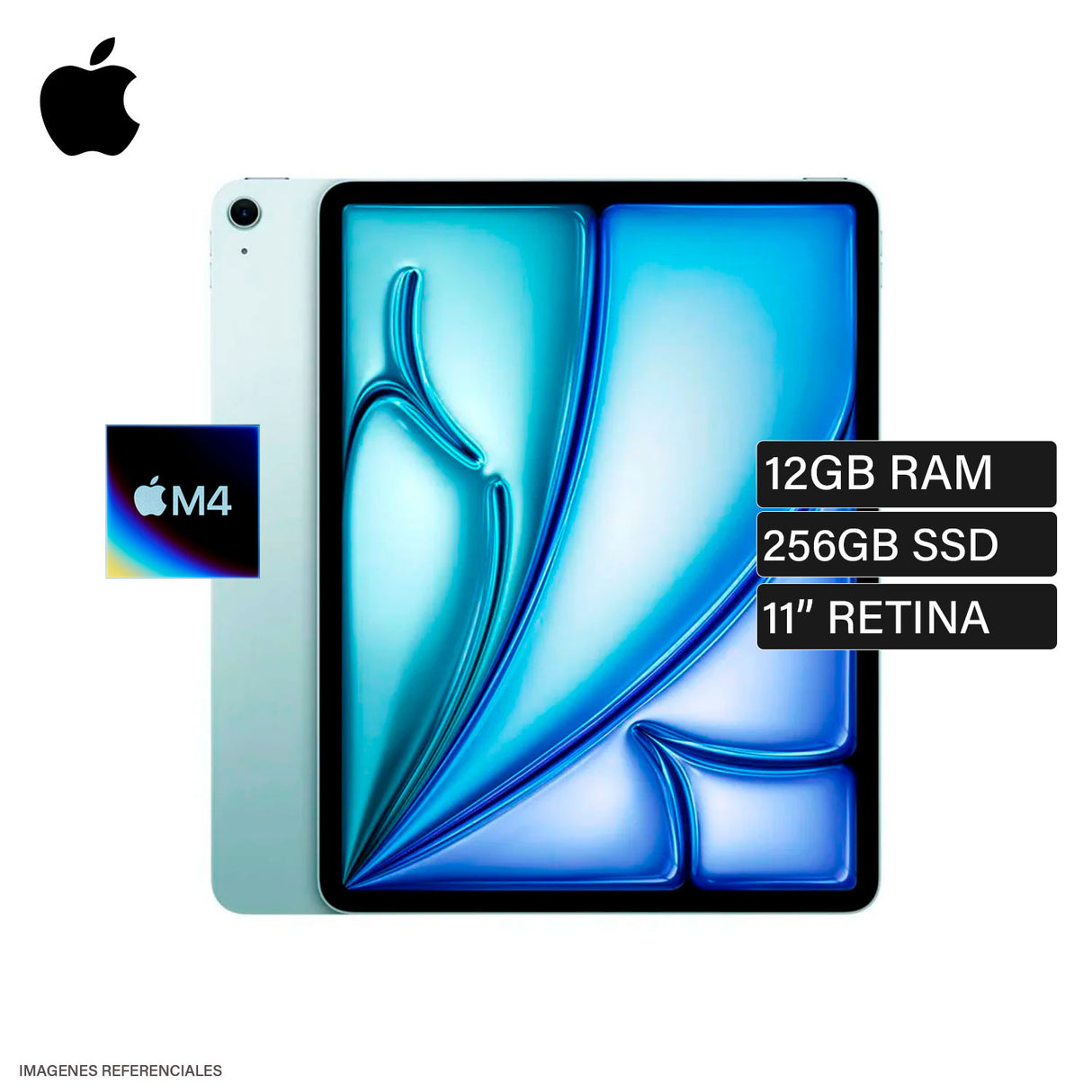 iPad Air M4 A3459 M4 Almacenamiento 256GB 11" Retina WiFi Blue