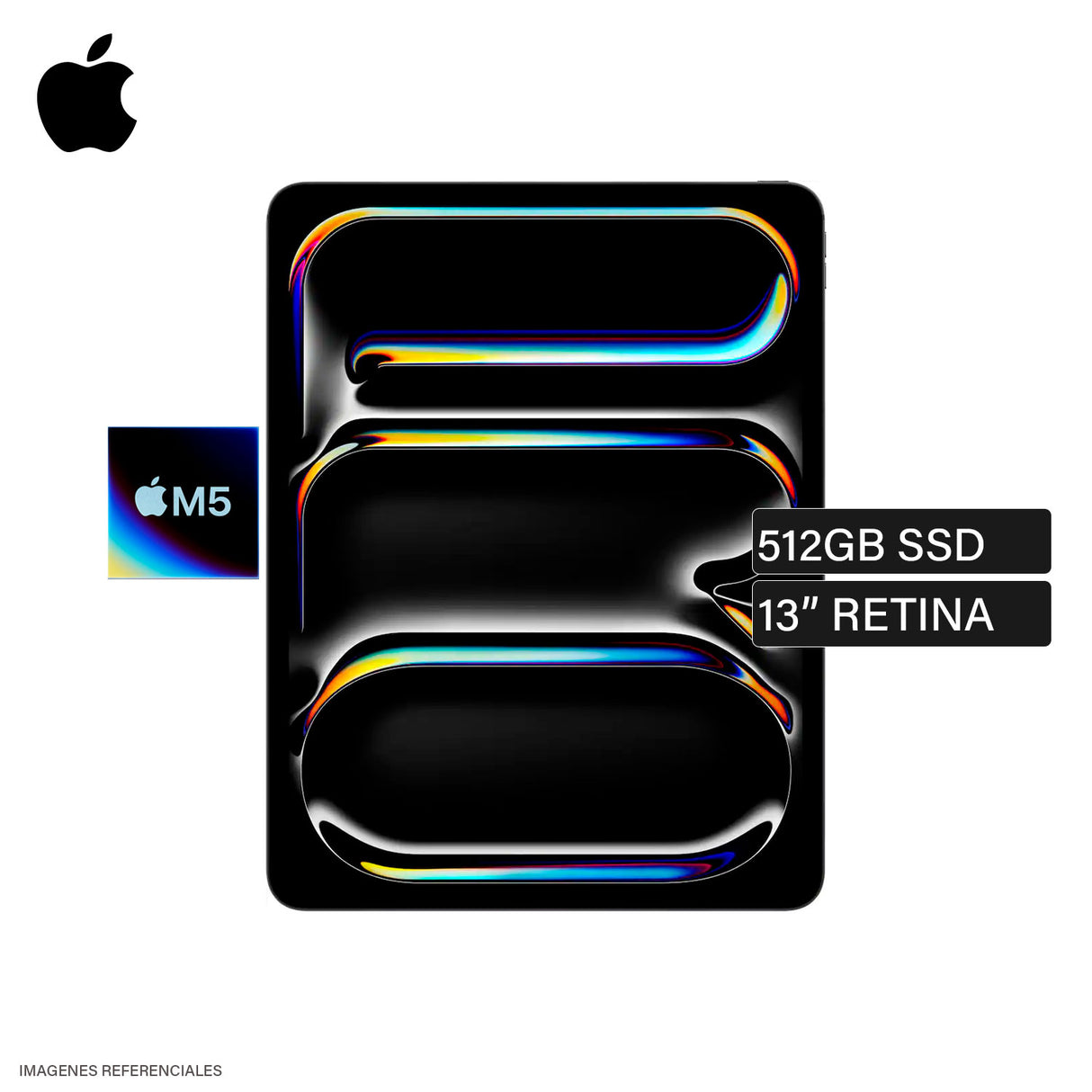 Ipad Pro 13 M5 A3360 Almacenamiento 512GB Space Black 13" Retina Wifi