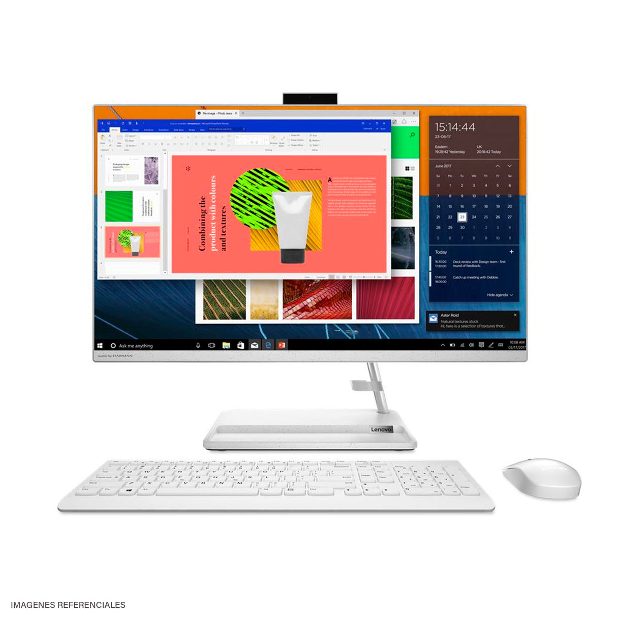 All In One AIO Lenovo Ideacentre 3 27ALC6 Ryzen 7-7730U Ram 16GB Disco 512GB SS 27" FHD Freedos (F0FY00Q7LD)