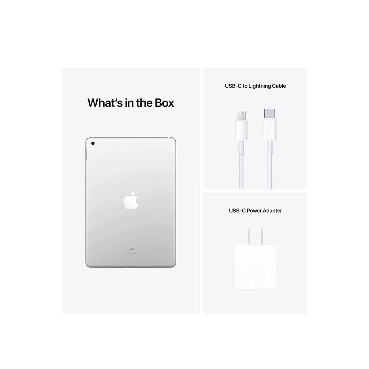 Ipad A2602 (9na Generación) Almacenamiento 64GB 10.2" Retina Año 2021 Silver (MK2L3LL/A)