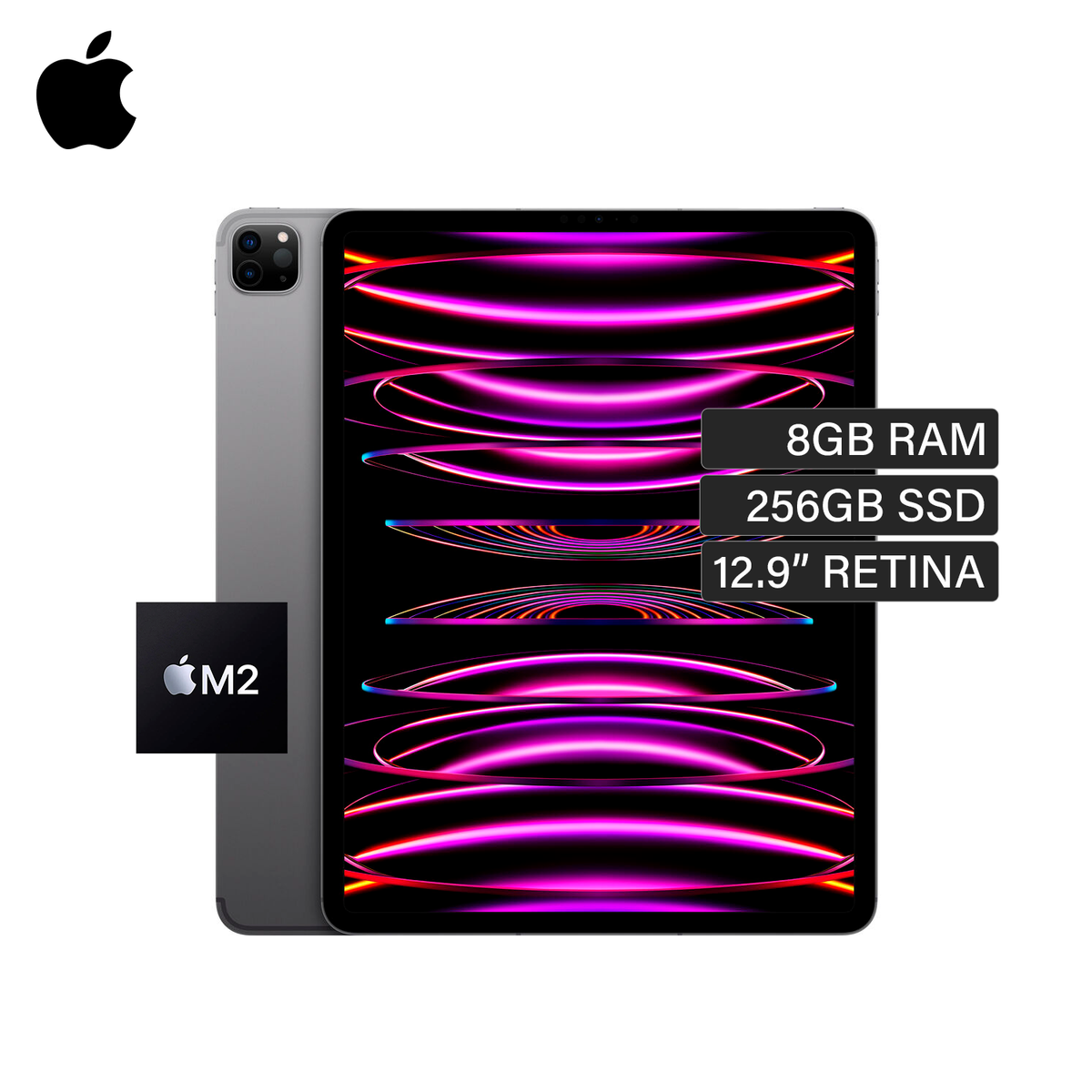 iPad Pro A2764 (6Ta Generación) 256GB 12.9" Retina Año 2022 Lte 5G Gri