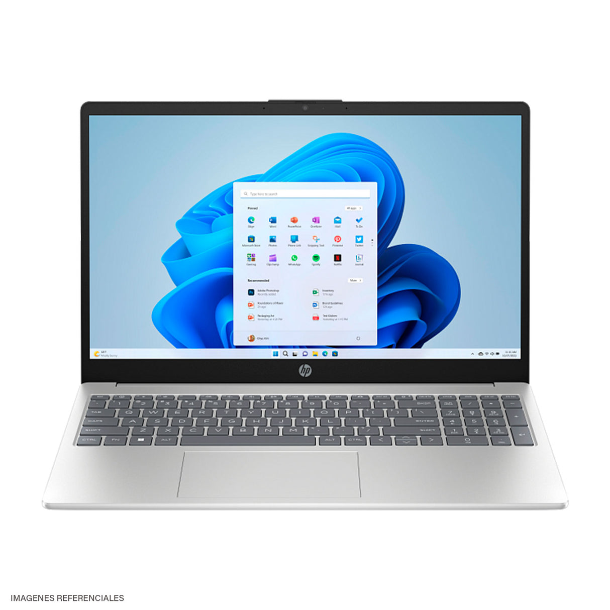 Laptop HP 15-fd2373la Intel Core Ultra 7 255U Ram 24GB Disco 512GB SSD 15.6" FHD Windows 11 (D2KA8LA#ABM)