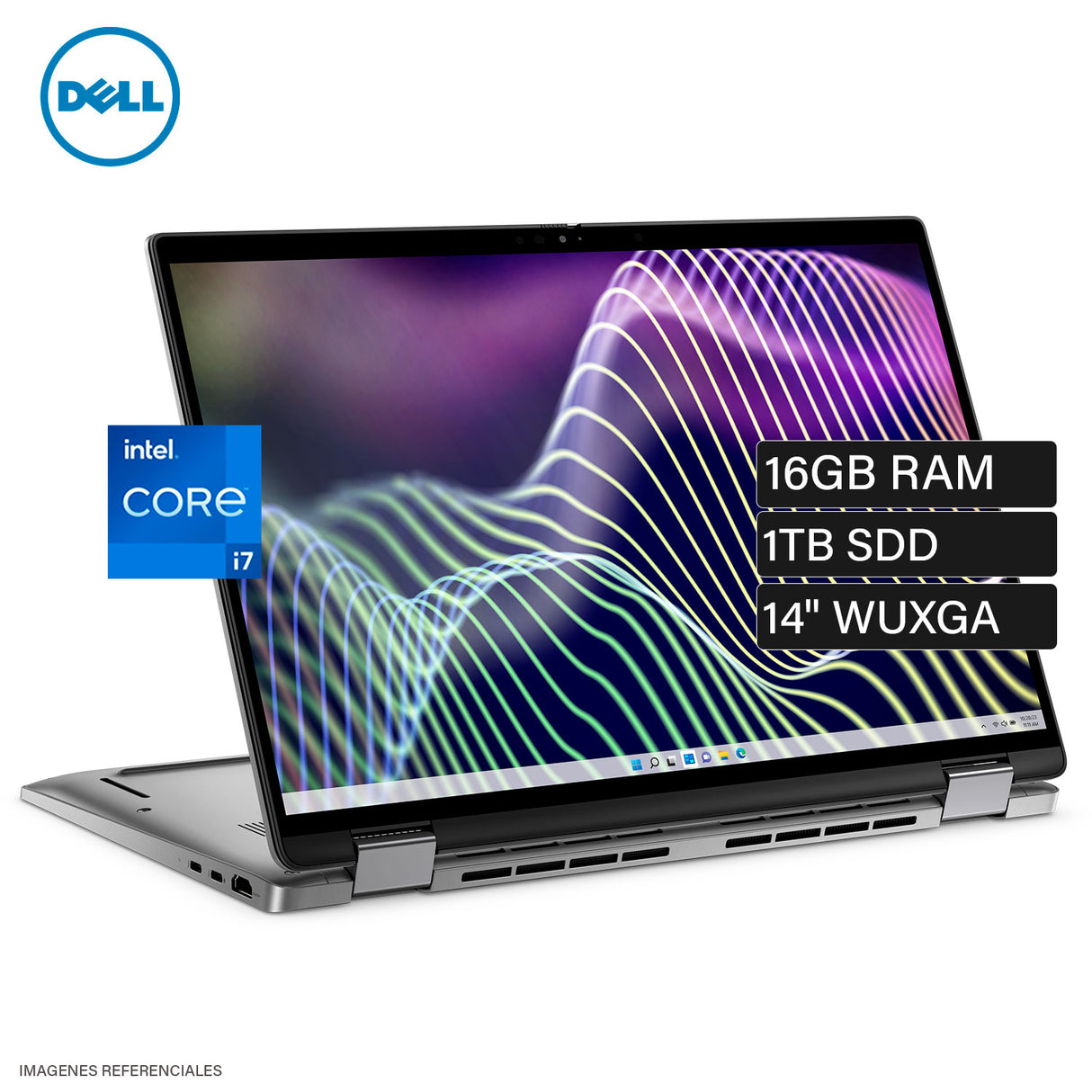 Dell Latitude 7440 x360 2 en 1 Intel Core i7-1365U vPro RAM 16GB DDR5 Disco 1TB SSD Pantalla 14" WUXGA Táctil Open Box