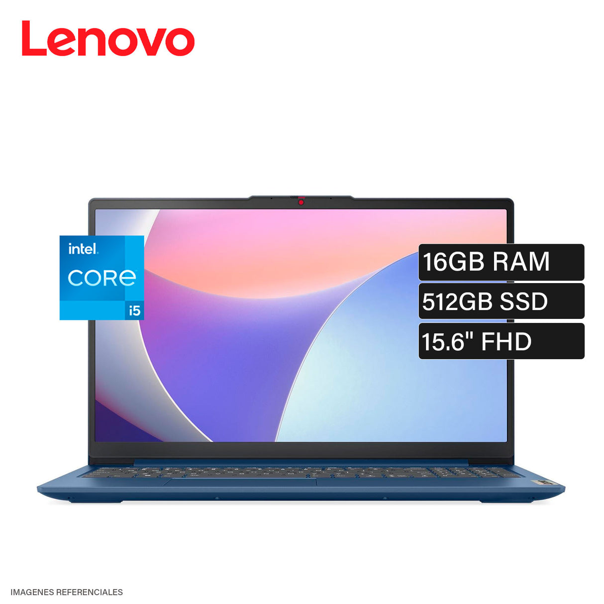 Laptop Lenovo IdeaPad Slim 3 15IAH8 Intel Core i5-12450H RAM 16 GB Disco 512 GB SSD 15.6" FHD Windows 11 Open Box