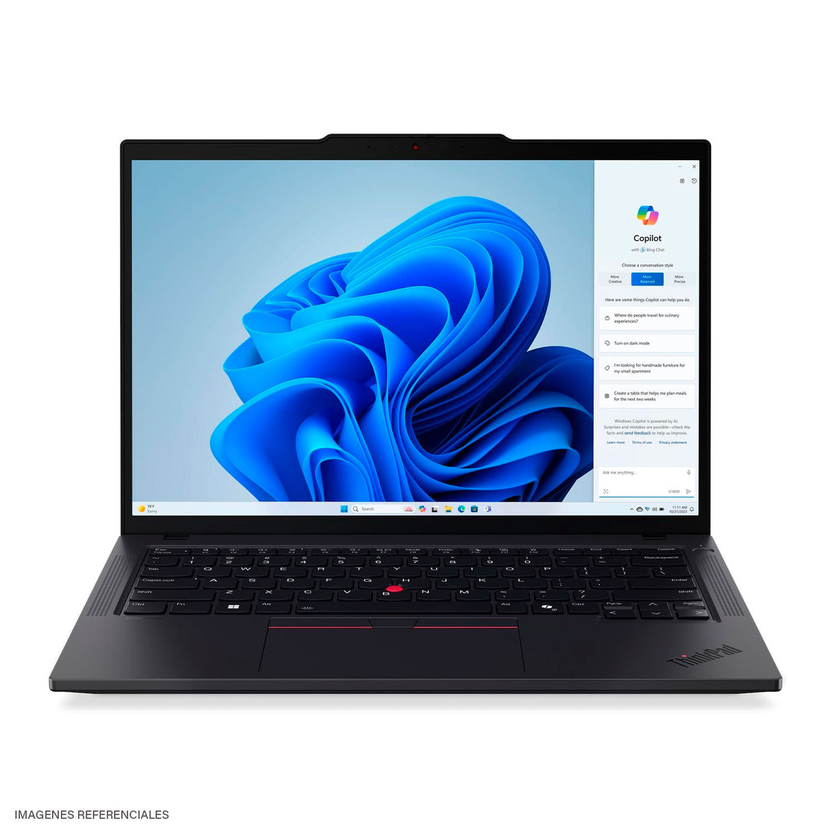 Lenovo ThinkPad T14 Gen 5 Core Ultra 7 165U 16GB 512GB SSD 14" WUXGA Windows 11 Pro Open Box