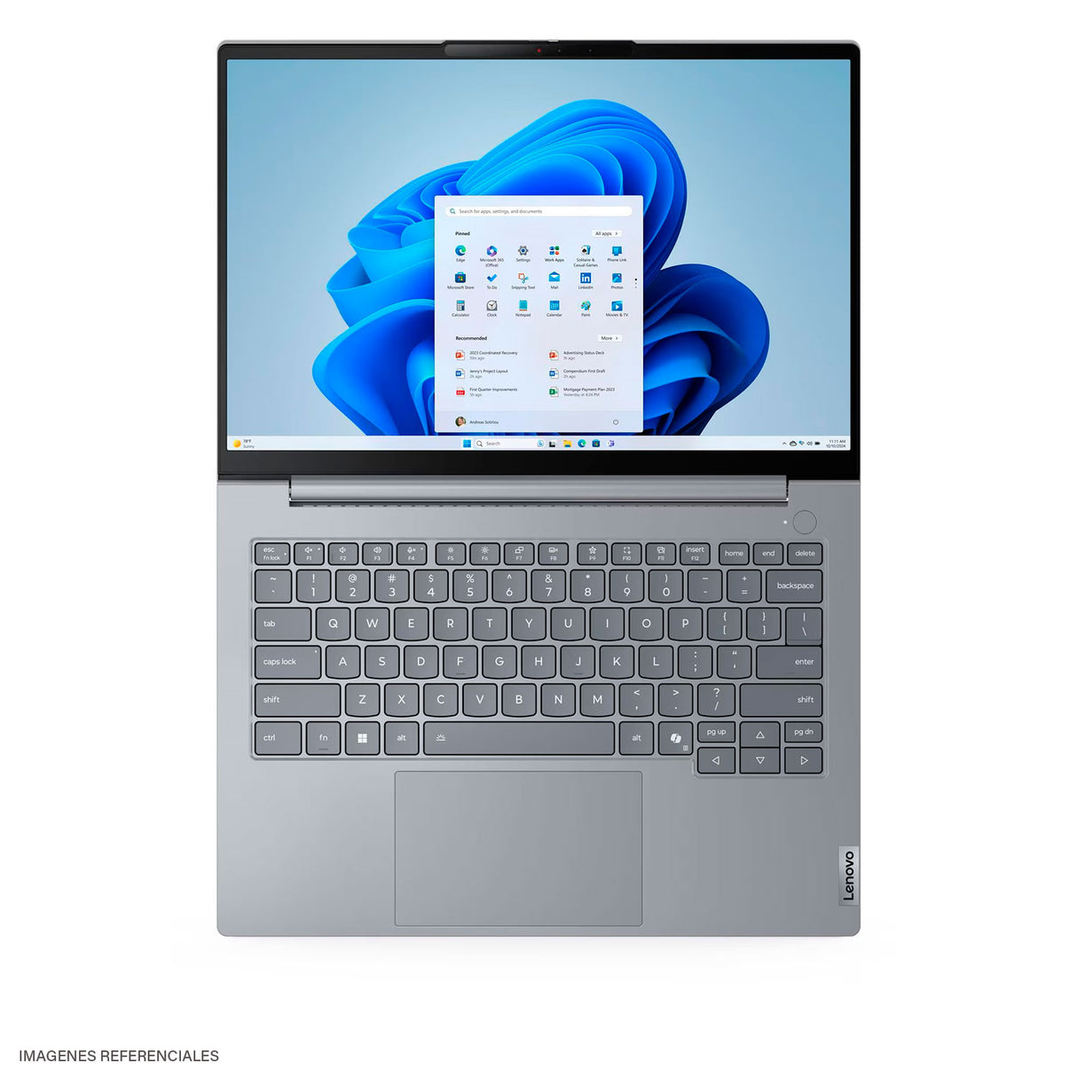 Laptop Lenovo ThinkBook 14 G8 IAL Intel Core Ultra 5 225U Ram 16GB Disco 512GB SSD 14" WUXGA Windows 11 Pro (21SJ00B0LM)