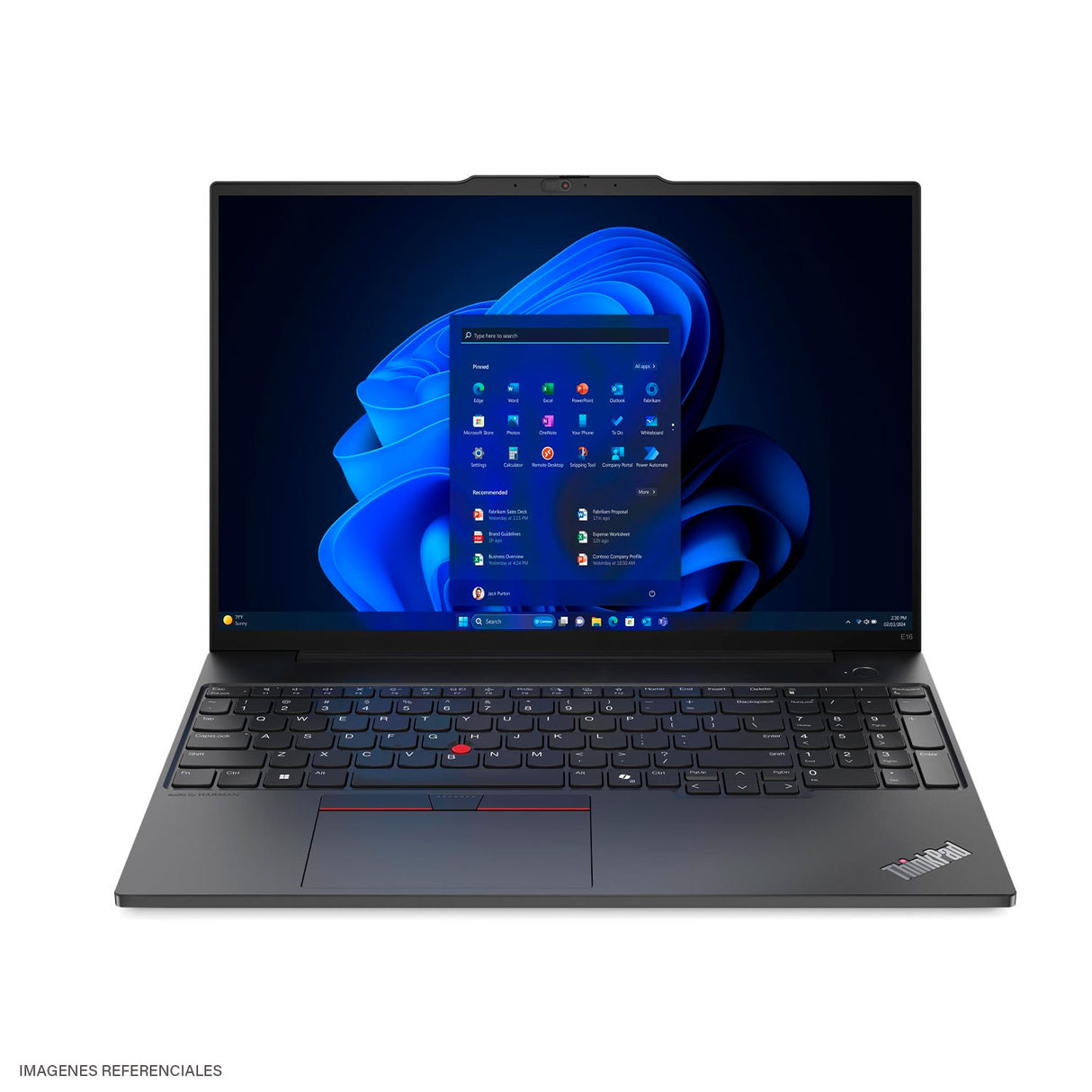 Laptop Lenovo ThinkPad E16 Gen 2 Intel Core Ultra 5 125U 16GB RAM 512GB SSD 16” WUXGA Windows 11 Pro (21MB0010LM)