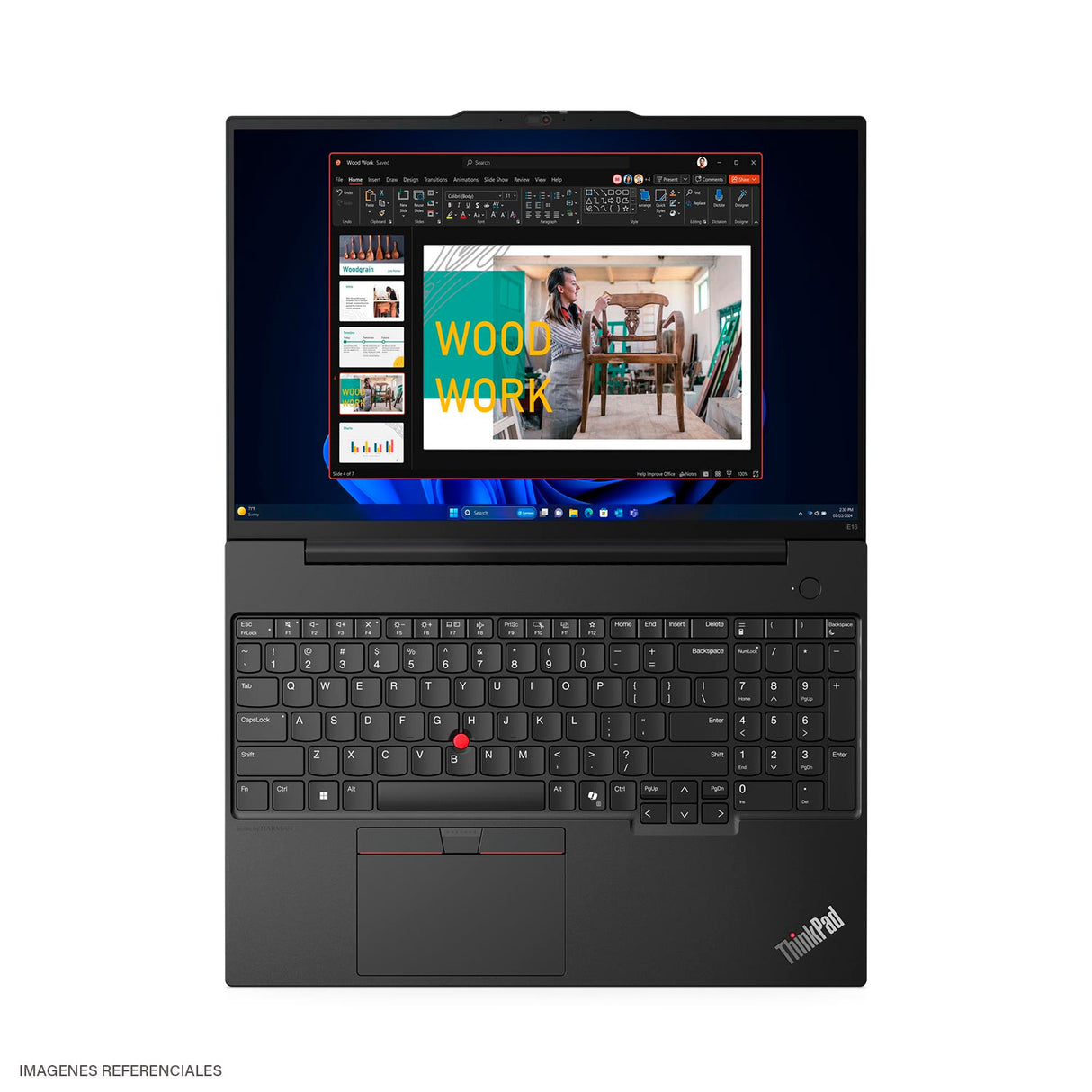 Laptop Lenovo ThinkPad E16 Gen 2 Intel Core Ultra 5 125U 16GB RAM 512GB SSD 16” WUXGA Windows 11 Pro (21MB0010LM)