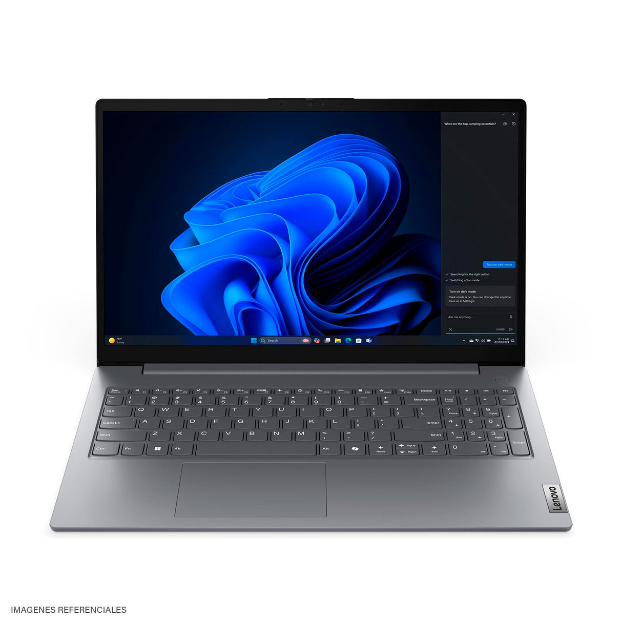 Laptop Lenovo V15 G5 IRL Intel Core i3-1315U RAM 8GB Disco 512GB SSD 15.6" FHD FreeDOS (83GW005MLD)