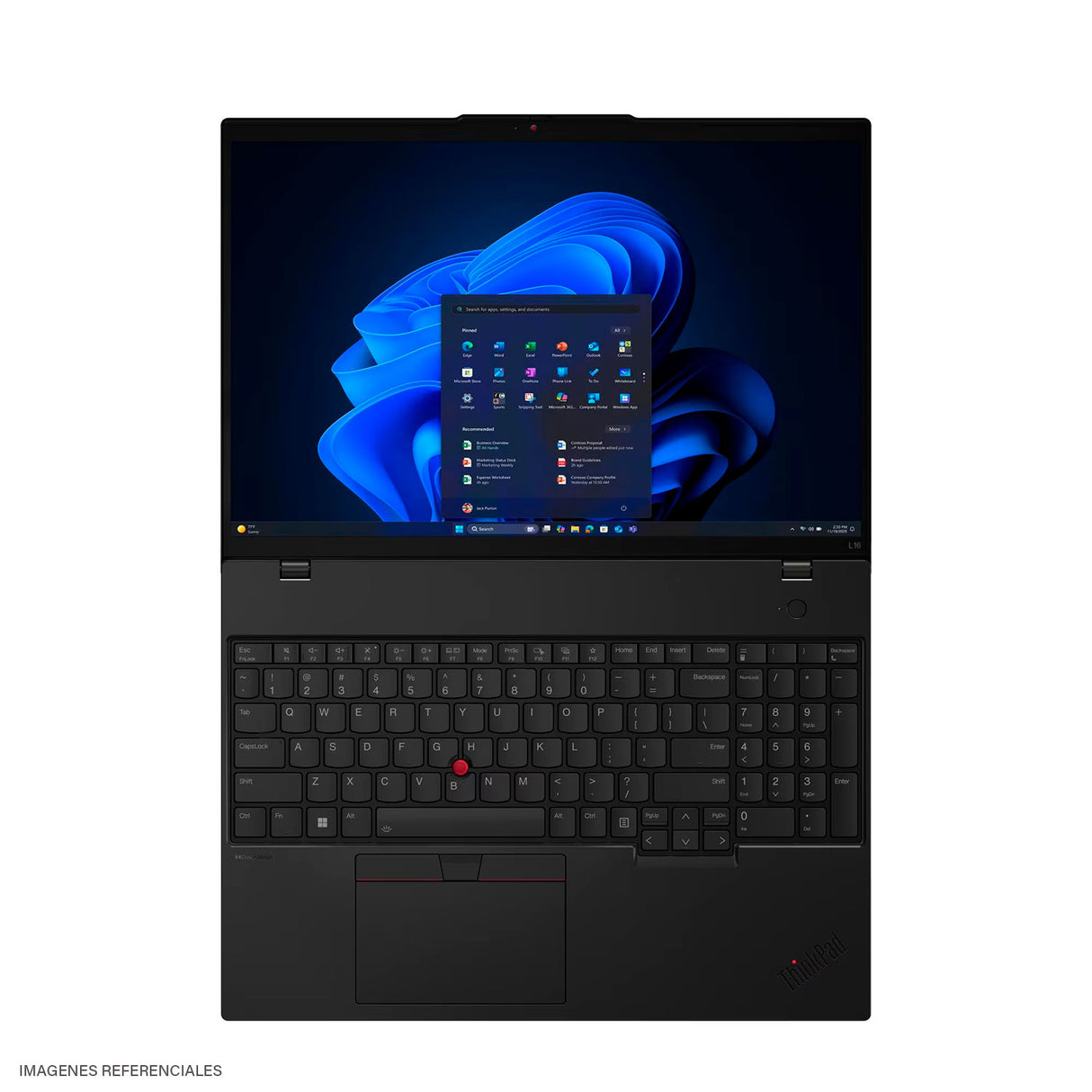 Laptop Lenovo ThinkPad L16 Gen 2 Intel Core Ultra 5 225U Ram 16GB Disco 1TB SSD 16" WUXGA Windows 11 Pro (21SB000KLM)