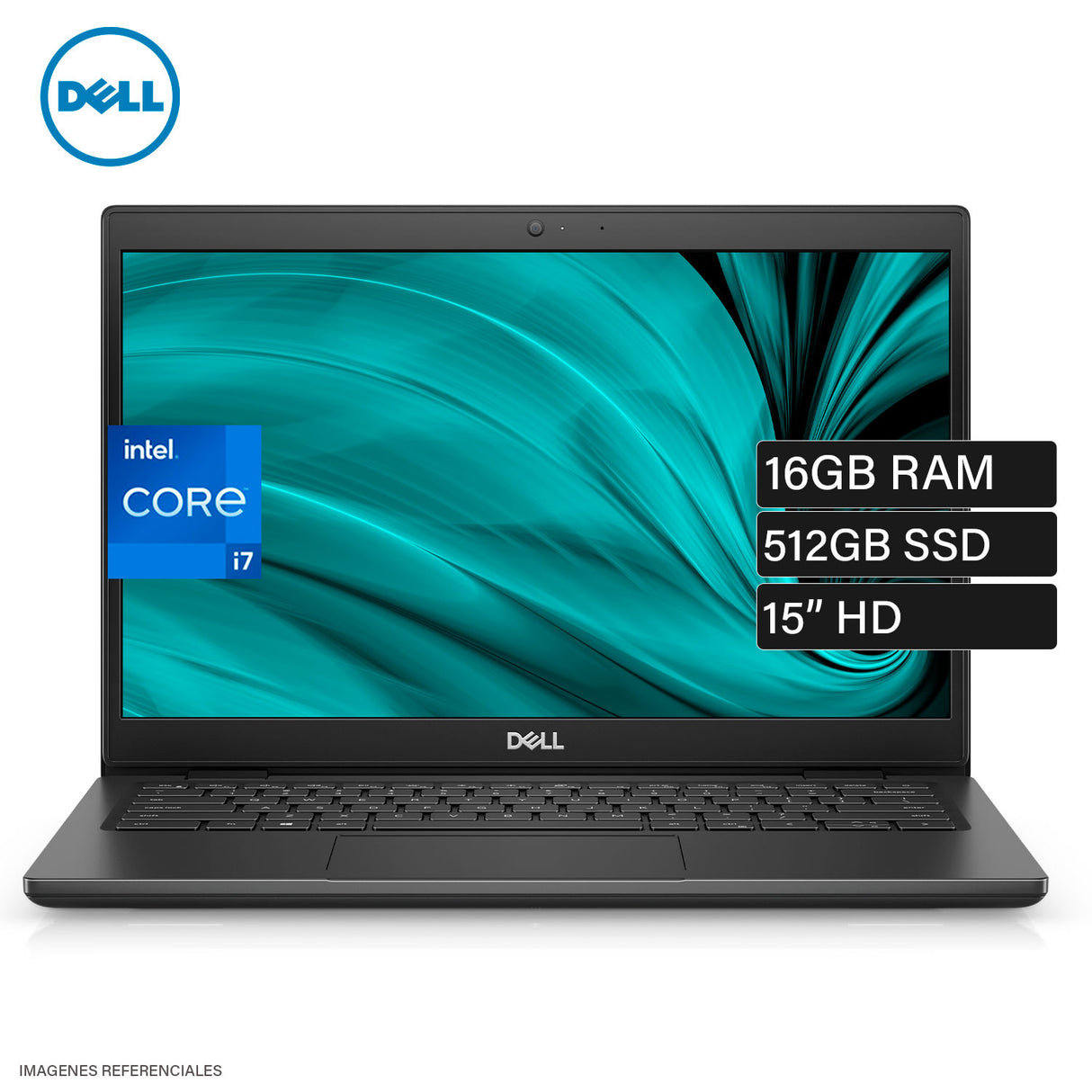 Laptop Dell Latitude 3420 Intel Core i7 1165G7 RAM 16 Disco 512GB SSD 15" HD Windows 10 Pro OPEN BOX