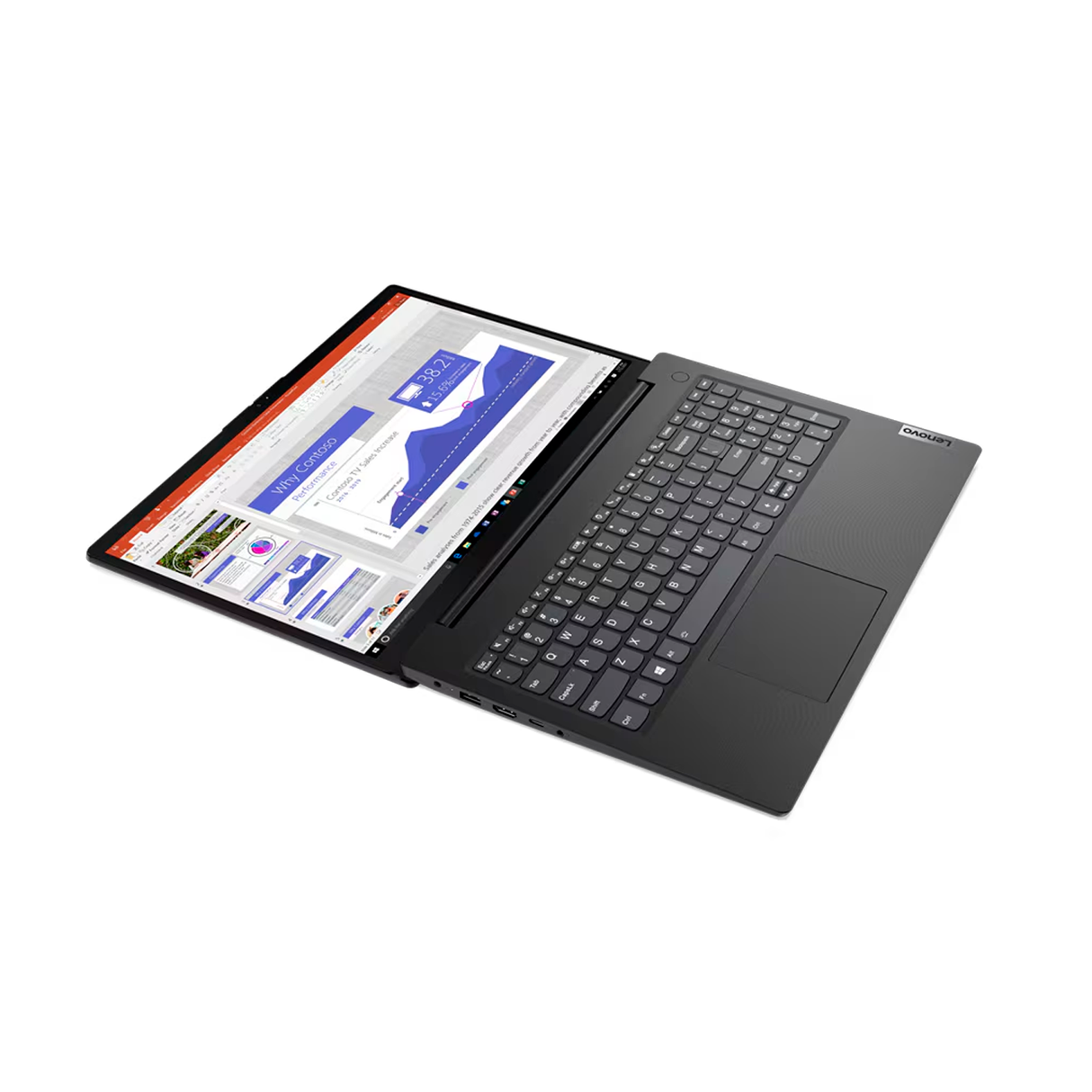 Laptop Lenovo V15 G2 IJL Intel Celeron N4500 RAM 8GB Disco 256GB 15.6" FHD FreeDos (82QY00QALM)