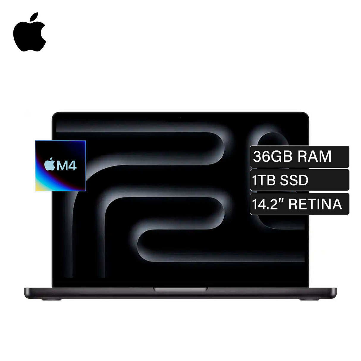 MacBook Pro 14 Chip M4 Max RAM 36GB Disco 1TB SSD 14" Retina Space Black