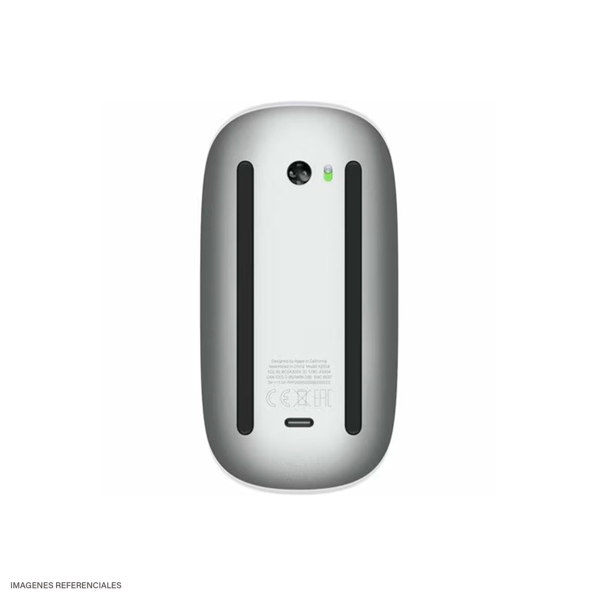 Mouse Apple Magic A3204 - Óptico - Blanco - Inalámbrico - Recargable