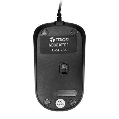 Mouse Teros TE-5076N 1600DPI USB Black