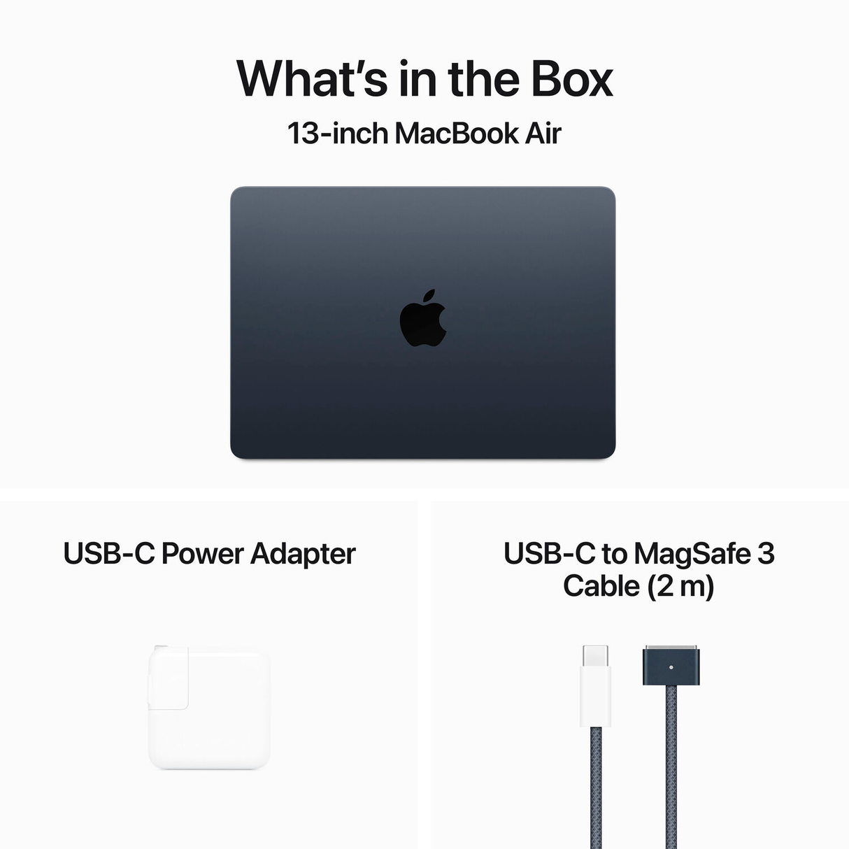 Macbook Air 13 Chip M4 RAM 16GB Disco 512GB SSD 13.6" Retina Midnight (MW133LL/A)