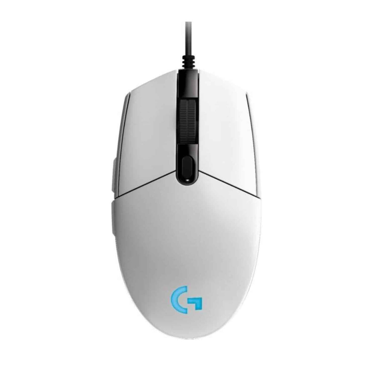 Mouse Logitech G203 Lightsync Optical 8000 DPI RGB Blanco