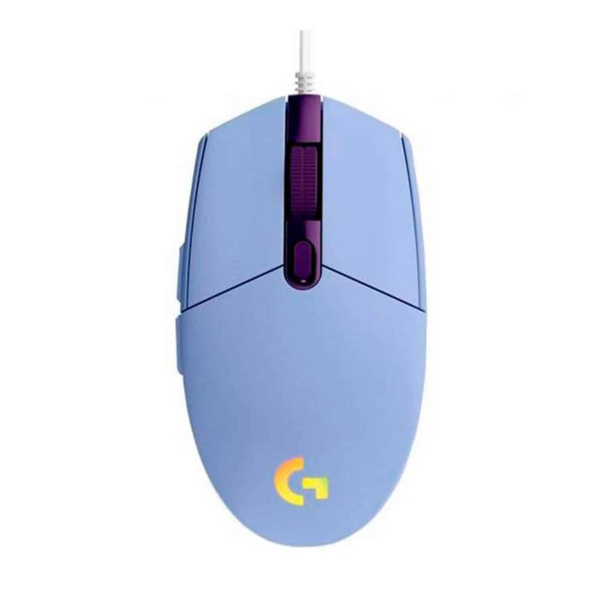 Mouse Logitech G203 Lightsync Optical 8000 DPI RGB Lila