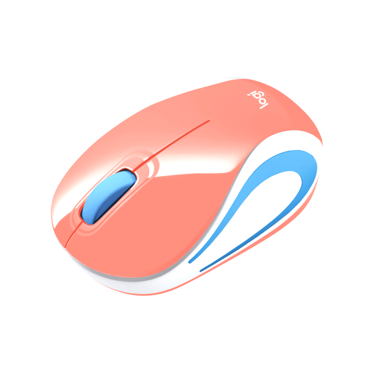 Mouse Logitech M187 Mini Wireless Coral
