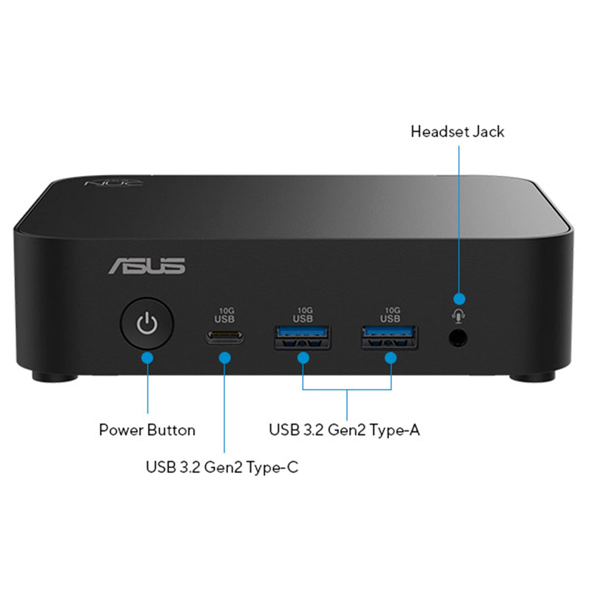 Mini PC Asus NUC 14 Essential Intel Core i3 N355 Intel UHD