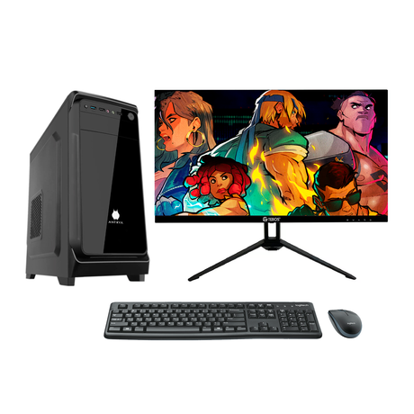 PC Escritorio Intel Ci7 12700 Ram 16GB Disco 1TB SSD Monitor Teros TE-2415S 24" FHD + Kit Logitech MK120