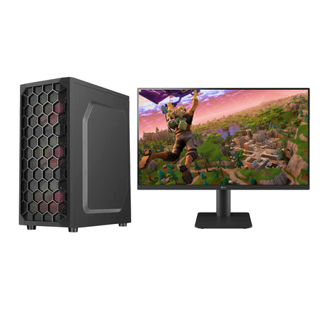 PC Escritorio Intel Core i7 13400K Ram 32GB Disco 500GB SSD Monitor LG 24MS500 24" FHD