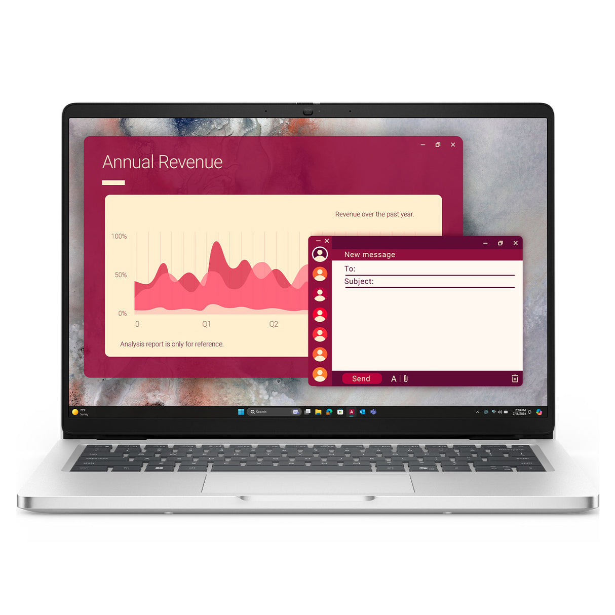 Laptop Dell Pro 14 PC14250 Intel Core Ultra 7 255U Ram 16GB Disco 512GB SSD 14″ WUXGA Windows 11 Pro (2HWN3)