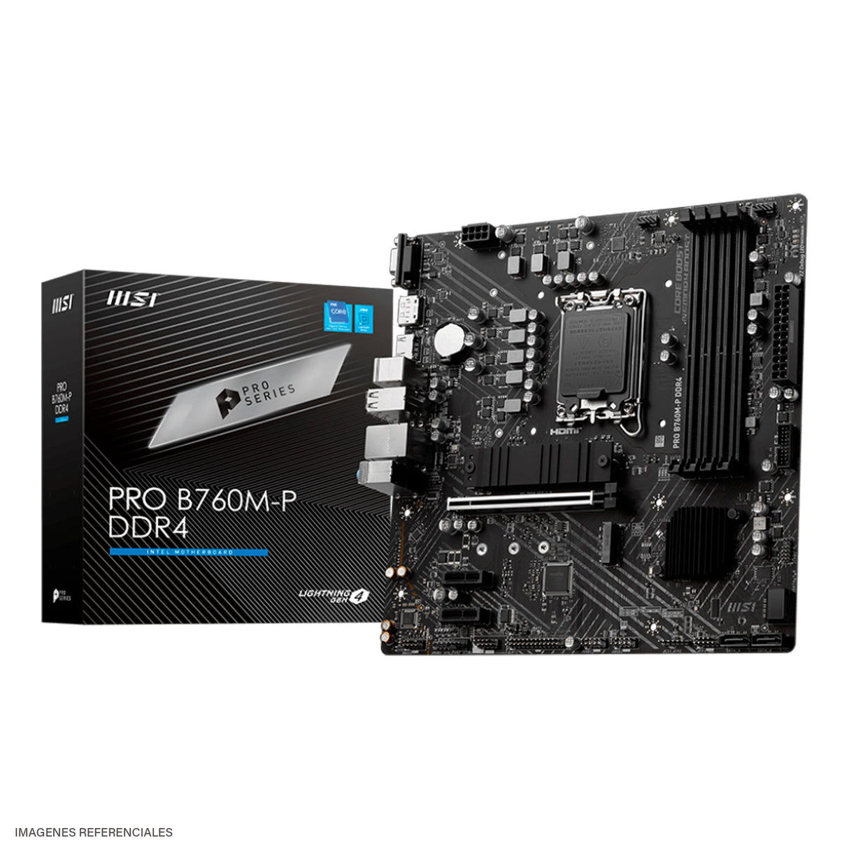 Computadoras Mainboard MSI PRO B760M-P DDR4, Intel Core i7-12700F, RAM 32GB DDR4 3200MHz, SSD Kingston NV3 1TB M.2 NVMe, VGA Zotac RTX 3060 12GB, Fuente DeepCool PL750D 750W Bronze, Case Gamer Teros TE-1312G.