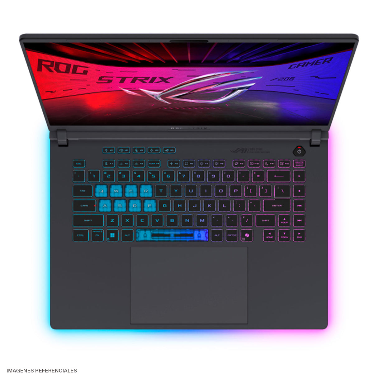 Laptop ASUS ROG Strix G16 G615JH-RV027W Intel Core i5-13450HX RAM 16 GB Disco 512 GB SSD NVIDIA RTX 5050 8 GB Pantalla 16" WUXGA Windows 11 (90NR0N71-M00250)
