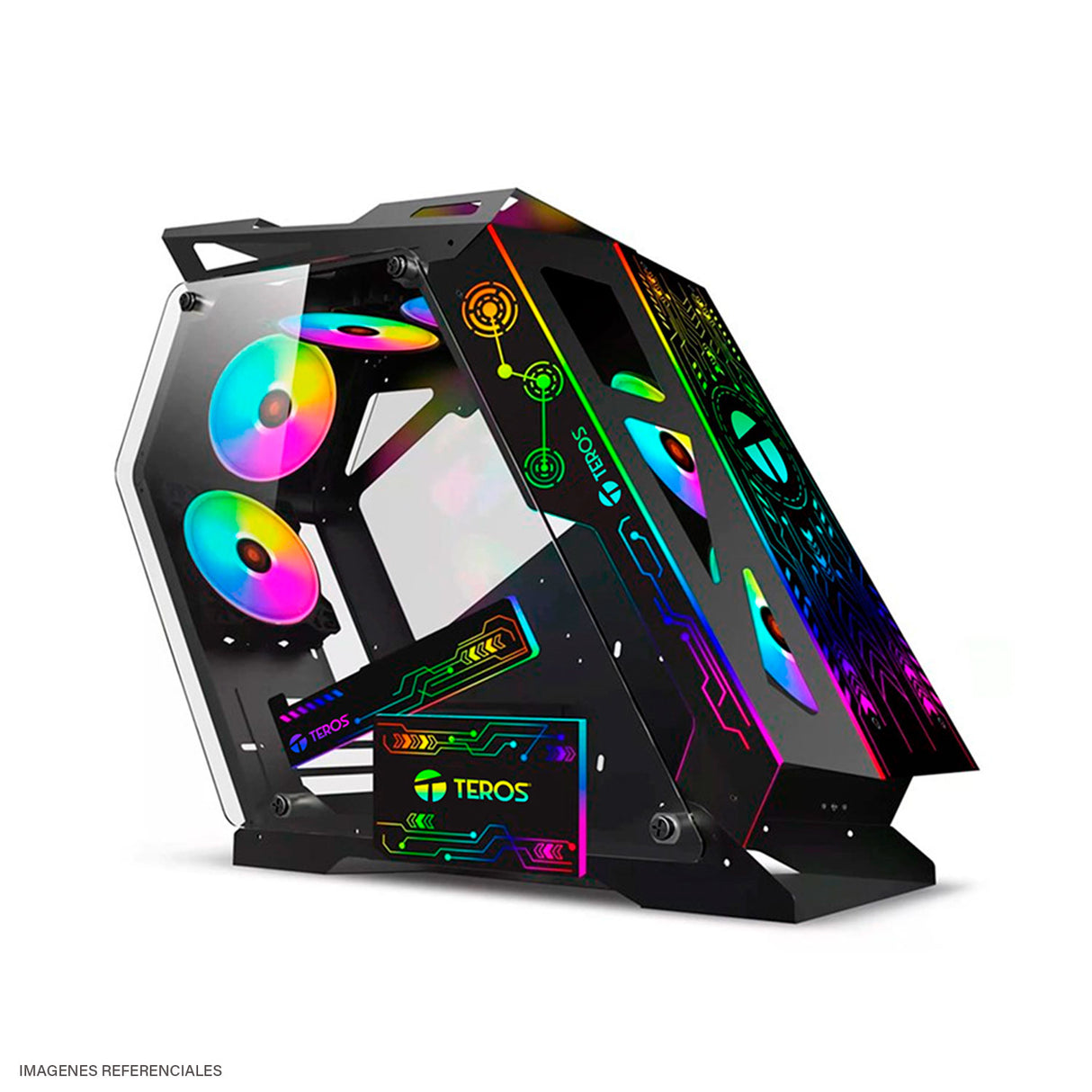 Computadoras Mainboard MSI PRO B760M-P DDR4, Intel Core i7-12700F, RAM 32GB DDR4 3200MHz, SSD Kingston NV3 1TB M.2 NVMe, VGA Zotac RTX 3060 12GB, Fuente DeepCool PL750D 750W Bronze, Case Gamer Teros TE-1312G.