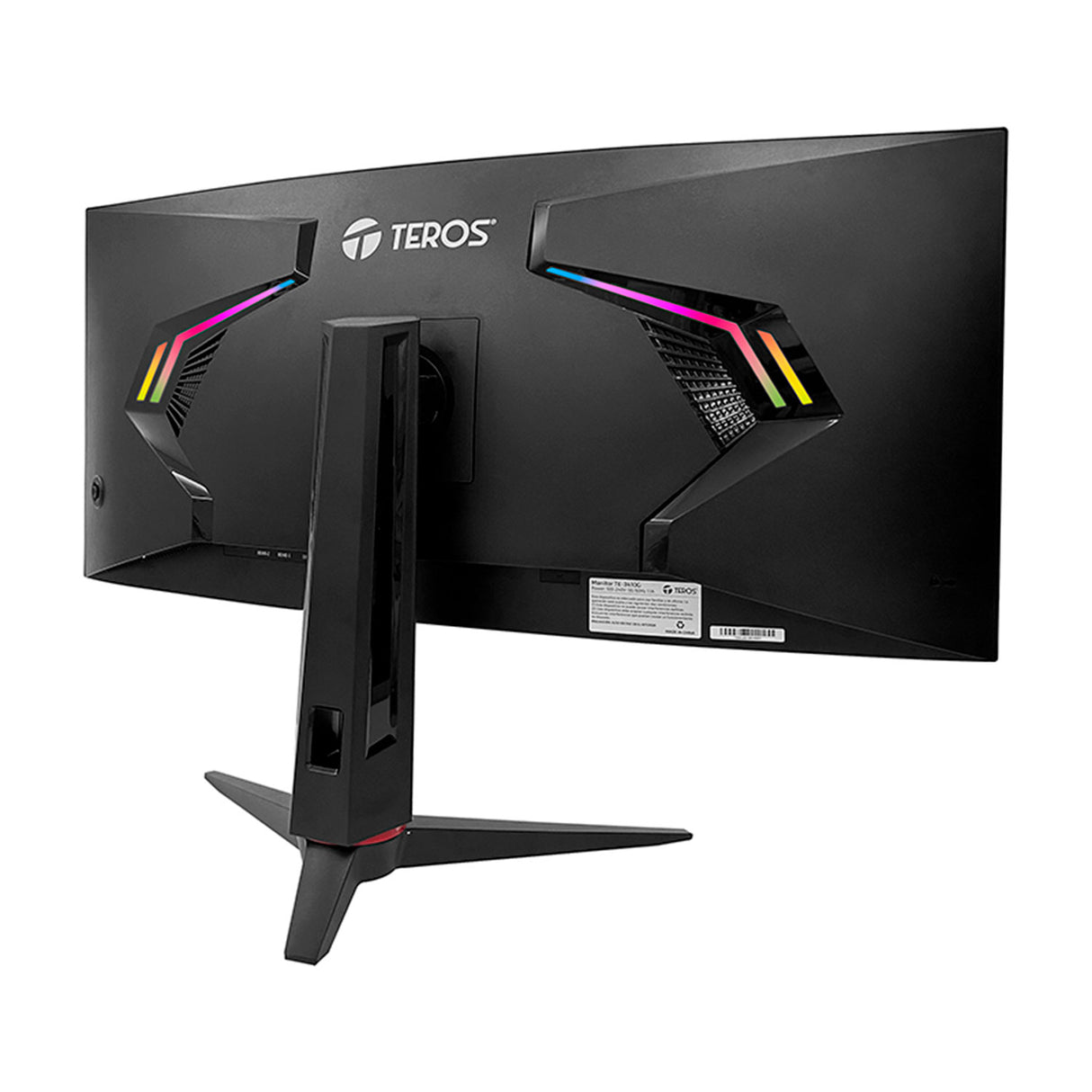 Monitor Gaming Teros TE-3411G 34" Curvo VA WQHD 3440 x 1440, 180Hz, 1ms (TE-3411G)
