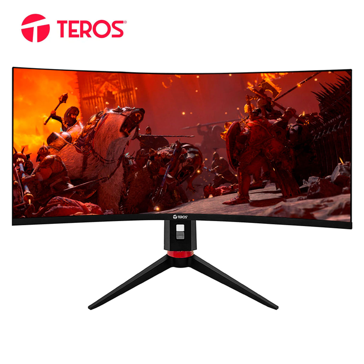 Monitor Gaming Teros TE-3411G 34" Curvo VA WQHD 3440 x 1440, 180Hz, 1ms (TE-3411G)