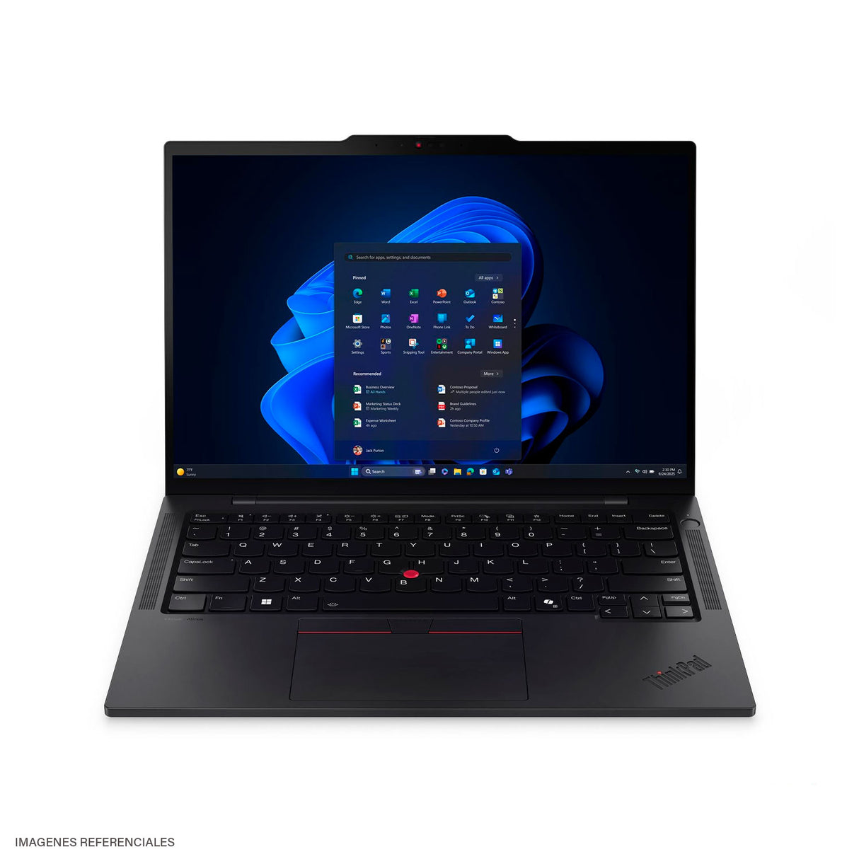 Laptop Lenovo ThinkPad T14S Gen 6 Intel Core Ultra 7 255U RAM 16 GB Disco 1 TB SSD 14" WUXGA Windows 11 Pro (21R2000RLM)