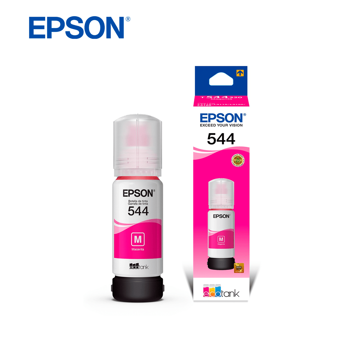 Tinta Epson 544 Ecotank 65Ml Magenta (5190 )