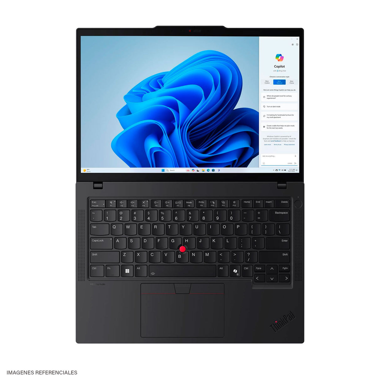 Laptop Lenovo ThinkPad T14 Gen 5 Intel Core Ultra 7 155U RAM 32GB Disco 512GB 14" WUXGA Windows 11 Pro (21MMSL1G00) 1 años de garantía Open Box