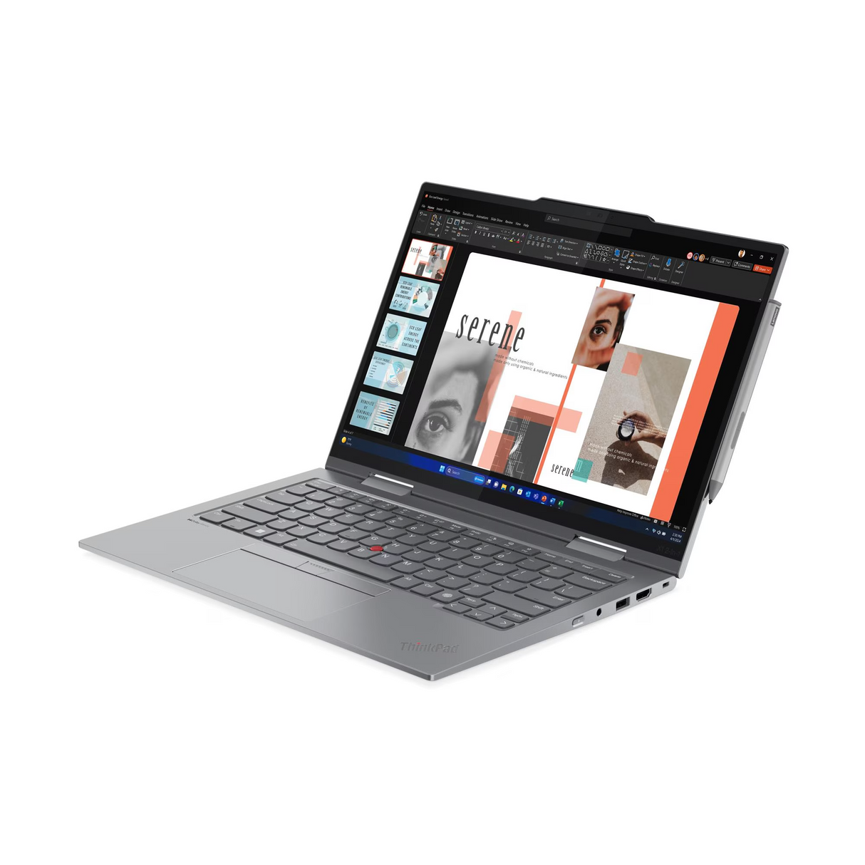 Laptop Lenovo ThinkPad X1 2-in-1 Gen 9 Intel Core Ultra 7 155U Ram 32GB Disco 1TB SSD 14″ WUXGA Táctil Windows 11 Pro (21KF000YLM)