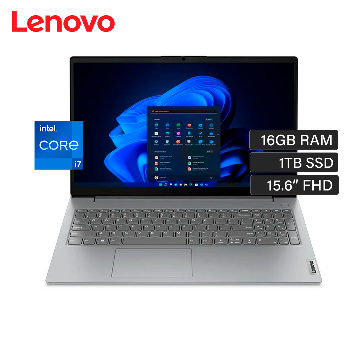 Lenovo V15 G4 IRU Intel Core I7 1355U RAM 16GB Disco 1TB SSD 15.6" FHD FreeDos (83A100ESLM)