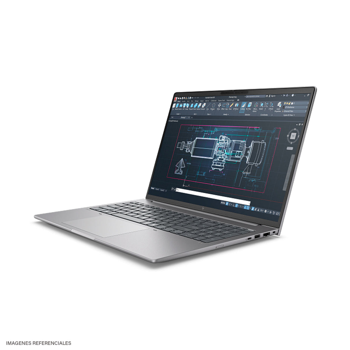 Laptop Hp Zbook 8 G1i Intel Core Ultra 9 285h Ram 32gb Disco 1TB Ssd Nvidia Rtx 500 4gb 16" WUXGA Windows 11 Pro (BN4D4LT#ABM)