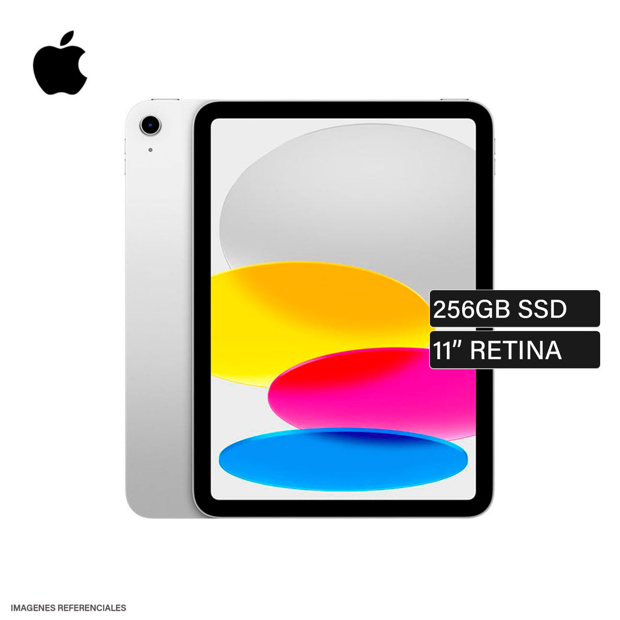 iPad 11th A3354 A16 Almacenamiento 256GB 11" IPS 12MP WiFi Bluetooth Silver