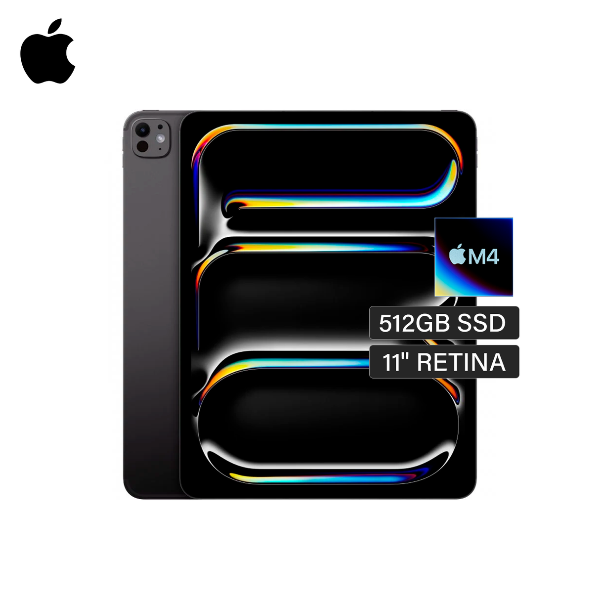 iPad Pro 11 A2837 Chip M4 Almacenamiento 512GB 11" OLED 5G LTE Negro Espacial