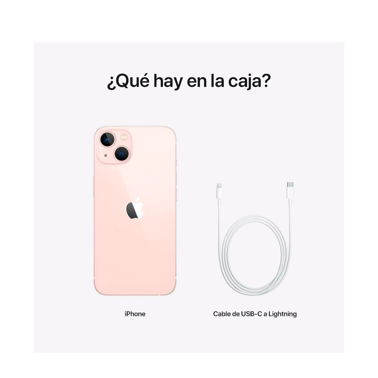 iPhone 13 A2633 Almacenamiento 128GB 6.1" OLED Rosa