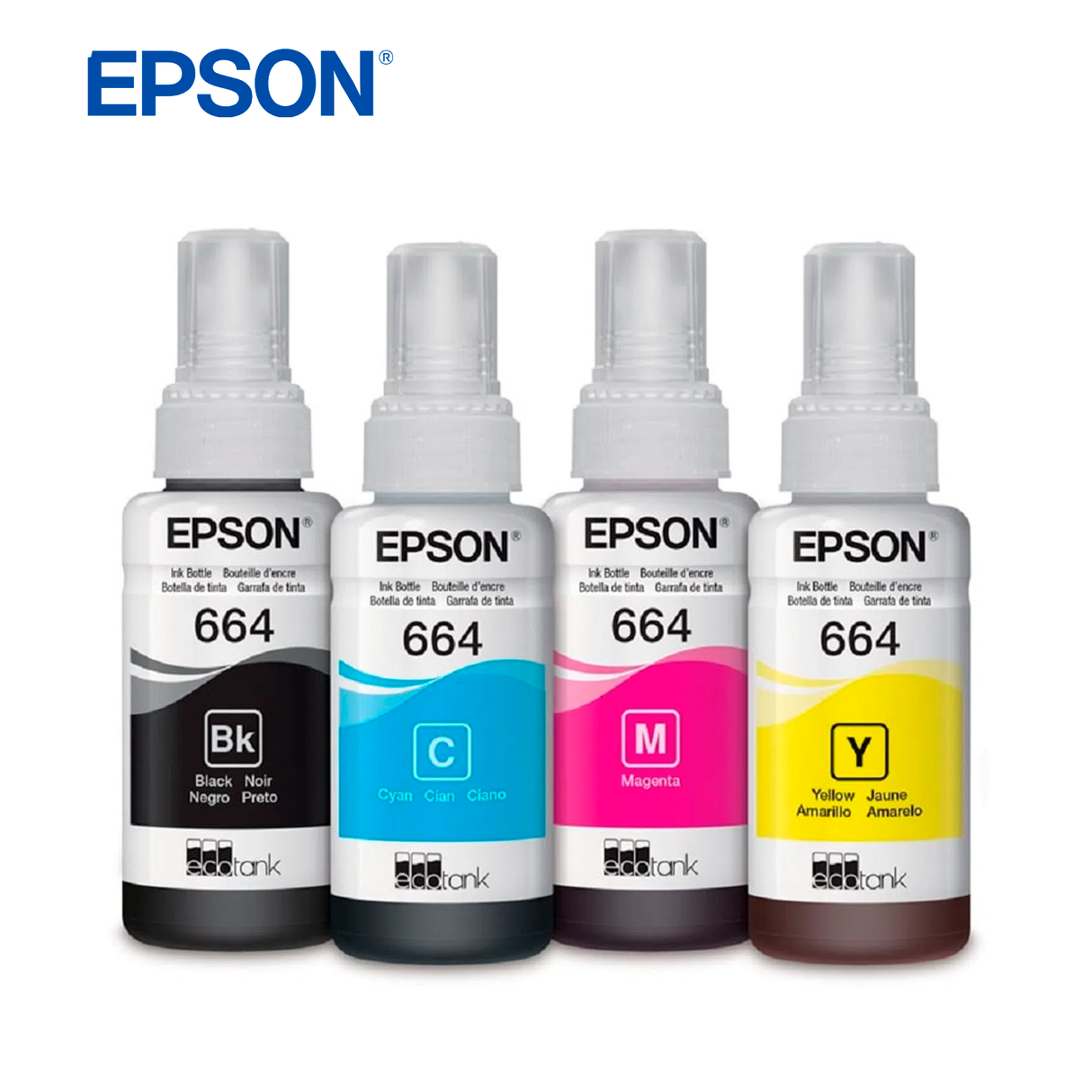 Tintas Epson T664 Ecotank 70ml