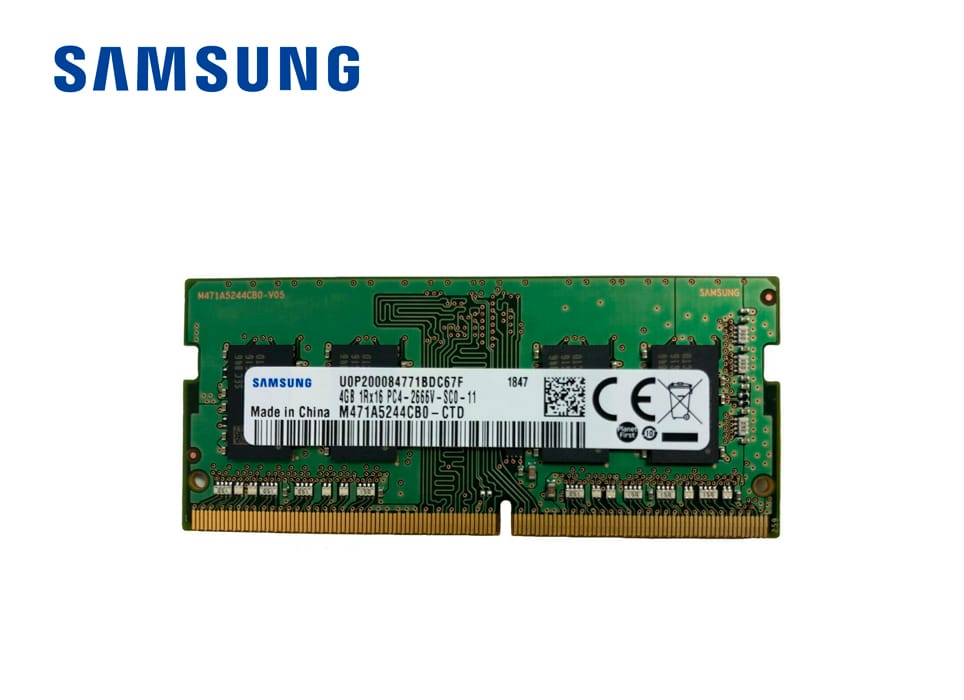 Memoria para Laptop Samsung 4GB DDR4 3200