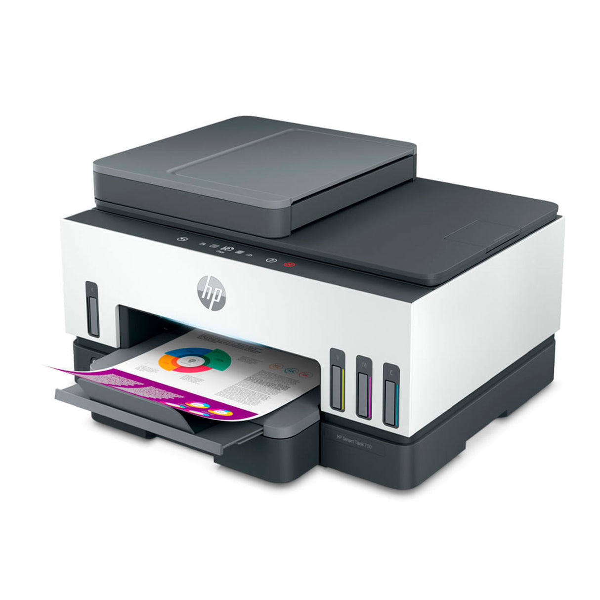 Impresora Multifuncional HP Smart Tank 790 Wireless WiFi/BT/ETH (4WF66A#AKY)