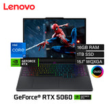 Laptop Lenovo Legion 5 15IRX10 Intel Core i7 14700HX Ram 16GB Disco 1TB SSD Video Nvidia RTX 5060 8GB 15.1" WQXGA Windows 11 (83LY0000US) 