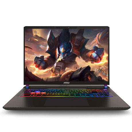 Laptop MSI Vector 16 HX AI A2XWIG-400US Intel Core Ultra 9 275HX Ram 16GB Disco 1TB SSD Video Nvdia RTX 5080 16GB 16" WQXGA Windows 11