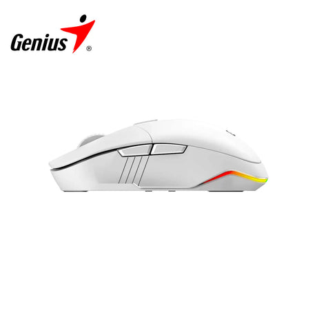 Mouse Genius GX Scorpion M8250 AI Copilot Recargable Wireless/BT 3200 DPI 6-Bot RGB White (31060001400)