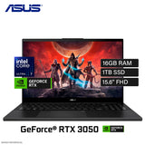 Laptop ASUS VIVOBOOK PRO 15 Q533MJ-U73050 Intel Core Ultra 7 155H Ram 16GB Disco 1TB SSD Video Nvidia RTX 3050 6GB 15.6" FHD Windows 11 (90NB13C1-M00050)