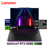 Laptop Lenovo Legion 9 18IAX10 Intel Core Ultra 9 275HX Ram 64GB SSD 2TB NVIDIA RTX 5090 24GB 18" WQUXGA FreeDOS (83EY000PLM)