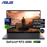 Laptop Asus ROG Zephyrus G16 GU605MY-G16.U94090 Intel Core Ultra 9 185H Ram 32GB Disco 2TB SSD Video NVIDIA RTX 4090 16" WQXGA OLED Windows 11 (90NR0IQ5-M004L0)
